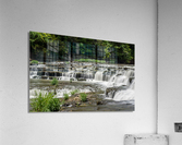 Burgess Falls State Park in Tennessee in summer  Acrylic Print