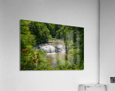 Burgess Falls in Tennessee in summer  Impression acrylique
