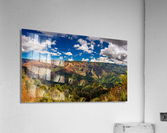 Panorama of the Waimea Canyon from the Iliau Nature loop  Acrylic Print