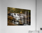 Water cascade on Deckers Creek near Masontown WV  Acrylic Print
