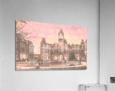 Woodburn Hall at West Virginia University in sepia tint  Acrylic Print