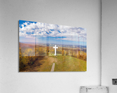 Great Cross of Christ in Jumonville near Uniontown Pennsylvania  Acrylic Print