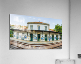 Panorama of Pinhao station in Douro valley  Acrylic Print