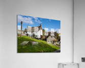 Thatched cottages in Lustleigh in Devon  Acrylic Print