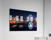 Ferris wheel at National Harbor  Impression acrylique