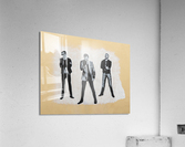 Wall painting of the pop group Muse   Impression acrylique