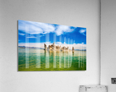 Tufa in the salty waters of Mono Lake   Acrylic Print