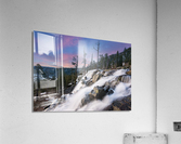 Sunrise over Lower Eagle Falls Lake Tahoe  Acrylic Print