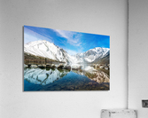 Reflections in Convict Lake in Sierra Nevadas  Acrylic Print