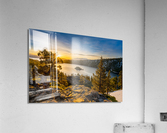 Sunrise over Emerald Bay on Lake Tahoe  Acrylic Print