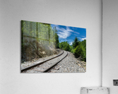Old railway track at High Falls of Cheat  Acrylic Print