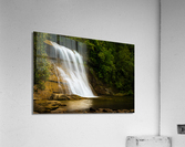 Silver Run falls waterfall near Cashiers NC  Impression acrylique