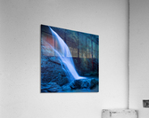 Silver Run falls waterfall near Cashiers NC  Acrylic Print