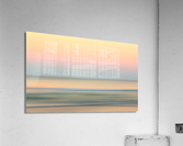Sunrise over ocean with sideways pan  Acrylic Print