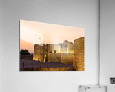 Old Bahrain Fort at Seef at sunset  Acrylic Print