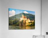 Schloss Schoenbuehel on Danube riverbank  Acrylic Print