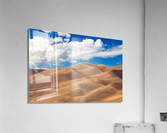Panorama of Great Sand Dunes NP   Impression acrylique