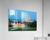 Skyline of Denver at dawn  Acrylic Print
