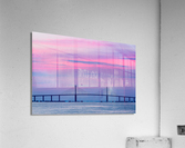 Sunshine Skyway Bridge at dawn  Acrylic Print