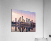 City skyline of Tampa Florida at sunset  Acrylic Print
