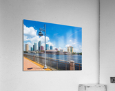 City skyline of Tampa Florida during the day  Impression acrylique
