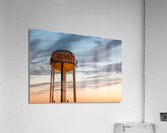 Water tower in Manassas Virginia  Impression acrylique