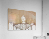 President Lincoln statue  Impression acrylique