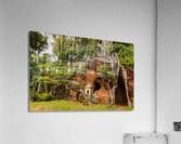 88 Buddhist temples at Lawai Valley Kauai  Impression acrylique
