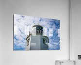 Detail of lighthouse lens at Lizard Light house in Cornwall  Acrylic Print