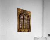 Stained glass window in Truro cathedral in Cornwall  Acrylic Print