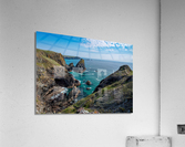 View towards the Lizard from Kynance Cove in Cornwall  Acrylic Print