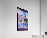 Stained glass window for the order of the Scottish Rite  Acrylic Print