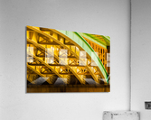 Underneath Southwark Bridge in London  Impression acrylique