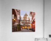 Ritter Hotel in old town of Heidelberg Germany  Acrylic Print