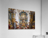 Interior Parish Church Gerlachsheim Germany  Acrylic Print