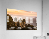 Sunrise from Echo Point in Blue Mountains Australia  Acrylic Print