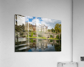 View of the manor house at Bodnant Gardens in North Wales  Acrylic Print