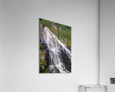 Dramatic waterfall of Horsetail Falls in Keystone Canyon  Impression acrylique