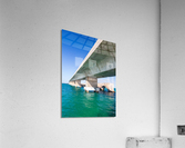 Florida Keys bridge and heritage trail  Impression acrylique