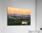 Sunset over Downtown Morgantown  Acrylic Print