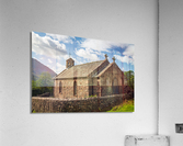 Old stone church in Buttermere Village  Acrylic Print
