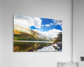 Reflections in Buttermere in Lake District  Acrylic Print