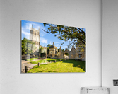 Church and gateway in Chipping Campden  Acrylic Print