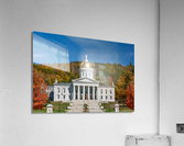 Gold dome of Vermont State House in Montpelier  Acrylic Print