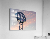 Signpost for the FNB Field in Harrisburg home of the Senators  Acrylic Print