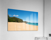 Lumahai Beach Kauai on calm day  Acrylic Print