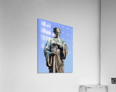 Dante statue with Divine Comedy in Meridian Hill  Acrylic Print