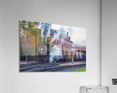 Steam train in Cumberland station  Acrylic Print
