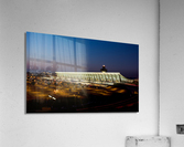 Washington Dulles airport at dawn   Impression acrylique