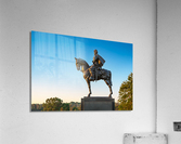 Statue of Stonewall Jackson at Manassas  Acrylic Print